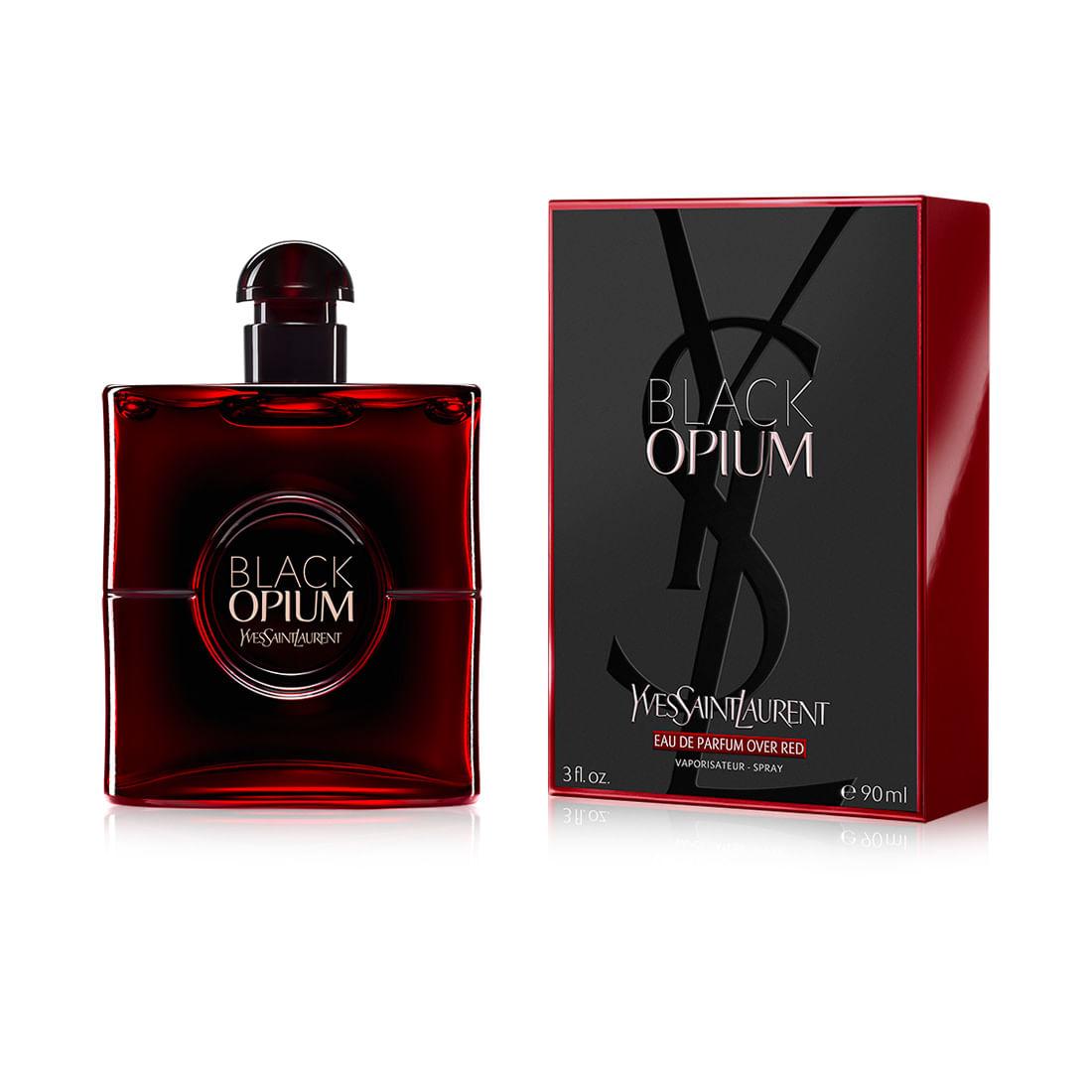 YSL BLACK OPIUM OVER RED— 90 ML — MUJER