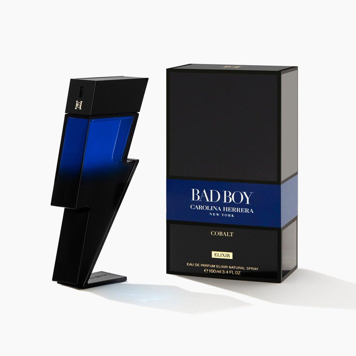 CAROLINA HERRERA BAD BOY COBALT ELIXIR  — 100 ML — HOMBRE