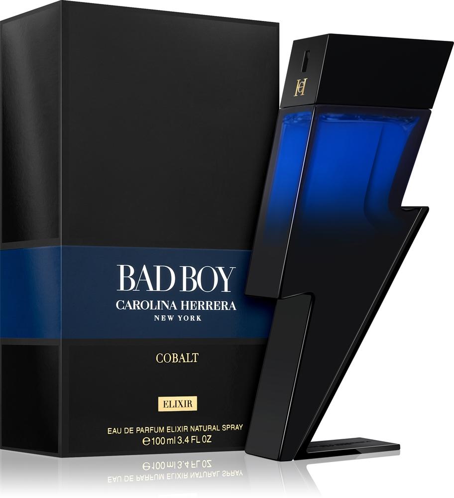 CAROLINA HERRERA BAD BOY COBALT ELIXIR  — 100 ML — HOMBRE